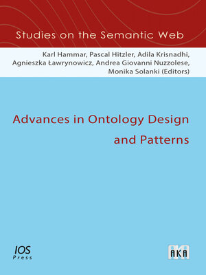 cover image of Advances in Ontology Design and Patterns